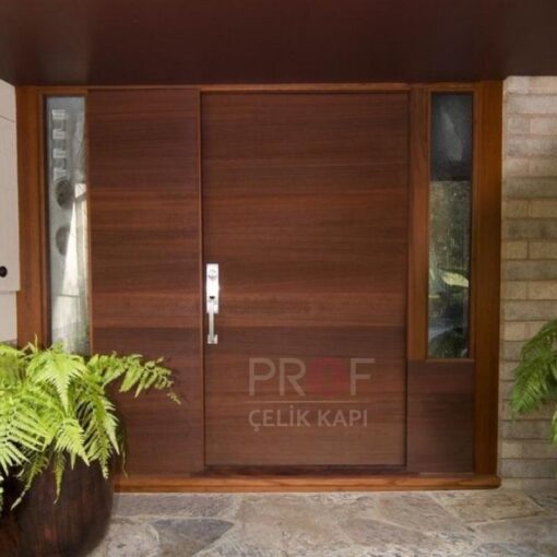 Ahşap Geniş Villa Kapısı PRF067