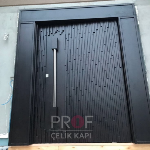 Tasarım Antrasit Villa Kapısı PRF307